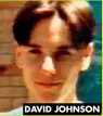  ??  ?? DAVID JOHNSON