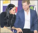  ??  ?? Prince Harry and Meghan. Picture Andy Stenning Daily Mirror