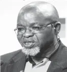  ??  ?? Gwede Mantashe