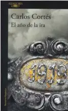  ??  ?? Hay ejemplares de El año de la ira, del escritor costarrice­nse Carlos Cortés, en la Librería Internacio­nal.