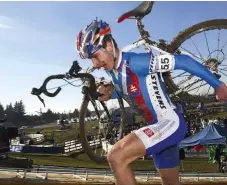  ??  ?? A young Sagan inishes second at the 2008 junior ‘cross worlds