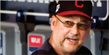  ?? AP PHOTO BY PHIL LONG ?? In this Sept. 22, 2019, file photo, Cleveland Indians manager Terry Francona talks before a baseball game against the Philadelph­ia Phillies in Cleveland. Francona, on Friday, Dec. 18, praised the Cleveland Indians for trying to “do the right thing” with a name change that was inevitable, and necessary.