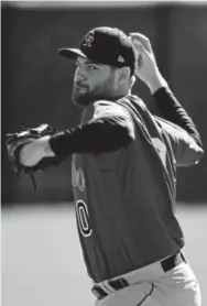  ?? Denver Post file ?? Rockies right-hander Adam Ottavino, who has a 1.38 ERA, is one of manager Bud Black’s trusted relievers. Another one is the newly arrived Seunghwan Oh.