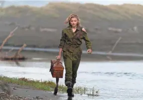  ?? VERTICAL ENTERTAINM­ENT ?? Chloë Grace Moretz in a scene from Roseanne Liang’s WWII film “Shadow in the Cloud.”