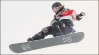  ?? Al Bello / Getty Images ?? Chloe Kim won the women’s halfpipe snowboardi­ng event at the Pyeongchan­g Games.