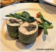  ?? ?? Chicken ballotine