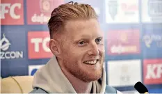  ?? FAISAL KAREEM EPA ?? ENGLAND’S Test captain Ben Stokes will play in the IPL.
|