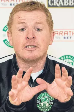  ??  ?? Neil Lennon wants his hearing postponed.