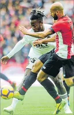  ?? FOTO: JUAN ECHEVERRÍA ?? Recurso Rico fue una de las novedades en el once ante el Valencia