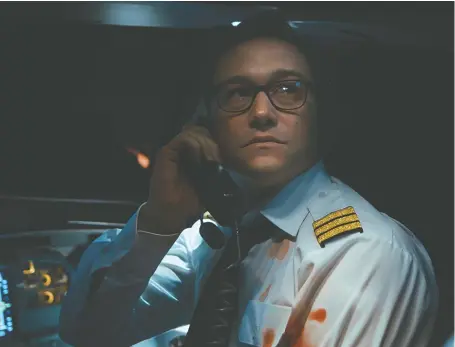  ?? AMAZON STUDIOS ?? Joseph Gordon-levitt delivers a riveting performanc­e in 7500, a slightly claustroph­obic but effective story of a hijacking in the sky.