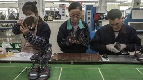  ?? GILLES SABRIE/THE NEW YORK TIMES ?? China Labor Watch has been exposing poor working conditions at suppliers to some of the world’s best-known companies, such as Ivanka Trump’s brand.