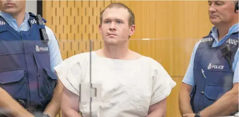  ?? Photo / NZ Herald ?? Brenton Tarrant, 29, has admitted being the Christchur­ch mosques killer.