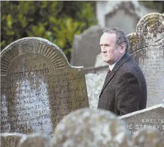  ??  ?? ROAD TO PEACE: Colm Meaney (above, and top left with Timothy Spall as Ian Paisley) plays Sinn Fein leader Martin McGuinness in ‘The Journey.’ The film looks at how two enemies may have come to an agreement that led to peace in Northern Ireland.