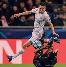  ?? AFP ?? Hirving Lozano, 23 anni, nazionale messicano, secondo anno al Psv. In questa stagione ha realizzato 19 gol e fornito 9 assist