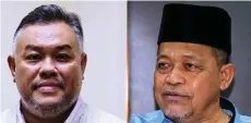  ?? ?? Ismail (left) and Shahidan