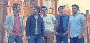  ??  ?? Christian contempora­ry music act Tenth Avenue North is going on a Christmas tour this year, with a stop at RiverGlen Christian Church in Waukesha on Dec. 2. $17 to $34.