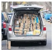  ?? KARSTEN MORAN/THE NEWYORKTIM­ES 2020 ?? For concerned customers, avoiding one of the world’s largest retailers is harder than expected. Above, Amazon packages in New York City.