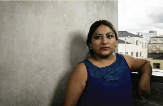  ?? Rafael Roncato/Folhapress ?? Monica Rodriguez Ulo, 33, imigrante boliviana no Brasil há 14 anos e sem direito ao voto