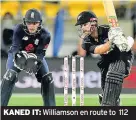  ??  ?? bat a long way down and have a number of bowling options They’re a very good one-day team, but that’s fine. We are focusing on our cricket.
“We were two balls away from going ahead in the series. The guys fought hard. We have to move on from this...