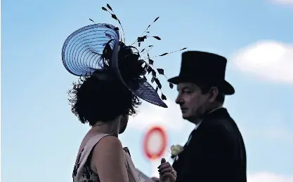  ?? ?? Not the smartest: the Jockey Club’s decision to scrap formal dress codes at its venues is symptomati­c of a wider lowering of standards in British society