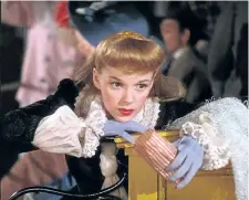  ?? SUPPLIED SCREENSHOT ?? Judy Garland starred in the musical