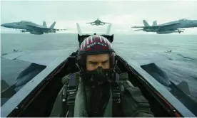  ?? Photograph: Paramount ?? Superfly guy … Tom Cruise in Top Gun: Maverick.