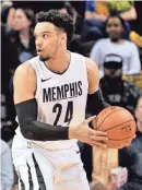  ??  ?? Dillon Brooks and the other Grizzlies’ role players must be bigger contributo­rs. BRANDON DILL/AP