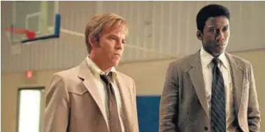  ?? HBO ?? Mahershal Ali y Stephen Dorff, los actores que encarnan la pareja de la tercera temporada de ‘True Detective’.