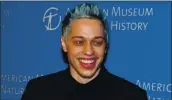  ?? ANGELA WEISS — AFP/GETTY IMAGES FILE ?? Comedian Pete Davidson reportedly is no longer in a relationsh­ip with British actress Phoebe Dynevor.