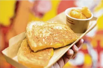  ?? Disney Parks ?? Disney Parks shared the recipe for Toy Story Land’s grilled cheese sandwich.