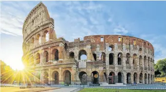  ?? Picture: 123rf.com ?? CROWD PLEASER The Colosseum in Rome, Italy.