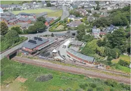  ?? TR ?? A new carriage shed is set to be constructe­d at Wharf to house some of the vintage vehicles. Its constructi­on will be funded by the TR, but internal interpreta­tion could be thanks to a further successful grant applicatio­n for delivery funding.