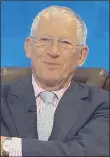  ?? PHOTO: ALAN STRUTT/ CHANNEL 4. ?? SOCIALLY DISTANCED: Nick Hewer is back with new episodes of Channel 4’ s Countdown.