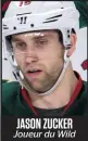  ??  ?? JASON ZUCKER Joueur du Wild