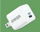  ?? SUBMITTED PHOTO ?? Anker Nano Charger