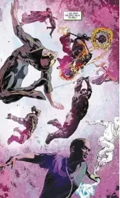  ?? ?? Wong has been by doctor strange’s side since the very beginning, but only gained prominence in later stories. — photos: marvel Comics (right) Wong’s best moment has to be when he formed a new midnight sons team to rescue strange from damnation.