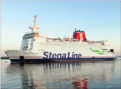  ??  ?? "Stena Nautica" skal sejle på den nye rute fra Grenaa. Pressefoto