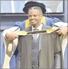  ?? (Pic: Twitter) ?? DJ Cleo has bagged his BA degree.