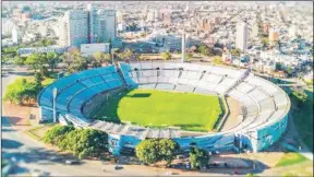  ?? ?? Sân Centenario của Uruguay - nơi tổ chức trận chung kết World Cup đầu tiên năm 1930.