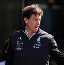  ?? ?? Mercedes boss Toto Wolff lives in Monaco and wants its grand prix to remain on F1’s calendar