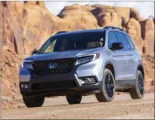  ?? PHOTOS COURTESY OF WES ALLISON ?? The 2019Honda Passport can do a great deal where the pavement isn’t, but mostly it’s an on-road vehicle.