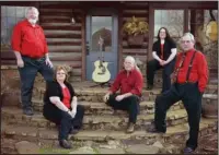  ?? Submitted photo ?? SONGS OF FAITH: Members of Mercy’s Bridge will perform at 7 p.m. today at Hickory Hill Park. From left are Tom Presley, Debbie Brown, Larry Bolin, Amanda Brown and Doyan Brown.