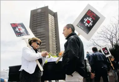  ?? JOHN KENNEY GAZETTE FILE PHOTO ?? The 10-per-cent cut will probably translate into layoffs at the Canadian Broadcasti­ng Corporatio­n.