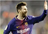  ?? — Reuters ?? In moulding his team around organisati­on, hard work and the irrepressi­ble Lionel Messi, Ernesto Valverde has steered this team away from Barcelona’s more attacking traditions.