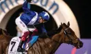  ?? Martin Dokoupil/AP ?? Lord North with jockey Frankie Dettori after their Group 1 triumph. Photograph: