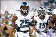  ?? The Associated Press ?? LeSean McCoy and the Eagles are ready to begin their 2014 season against the visiting Jacksonvil­le Jaguars. Kickoff is at 1 p.m. on CBS.