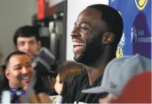  ?? Scott Strazzante / The Chronicle ?? Draymond Green said his mind-set changed after he “realized how much energy I was wasting on something I can’t change.”