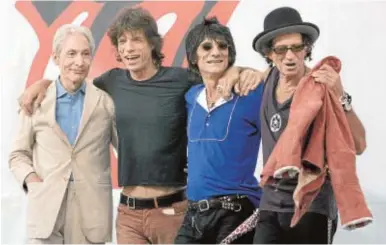  ?? // REUTERS ?? Los Rolling Stones, en la Julliard School of Music de New York en 2005