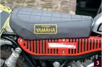  ??  ?? 3
3: The seat is typically Yamaha from the period.