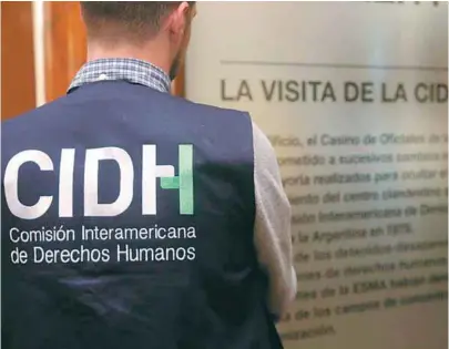  ?? / Cortesía CIDH ?? El Gobierno debe definir si permite o no la visita de la CIDH en el país.